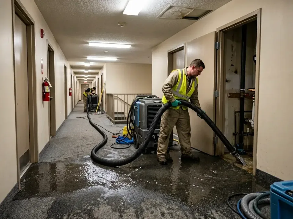 multi-unit-apartment-hallway-f-005 — frequently asked questions, Emergency Burst Pipe Water Extraction & Removal in Egypt, PA